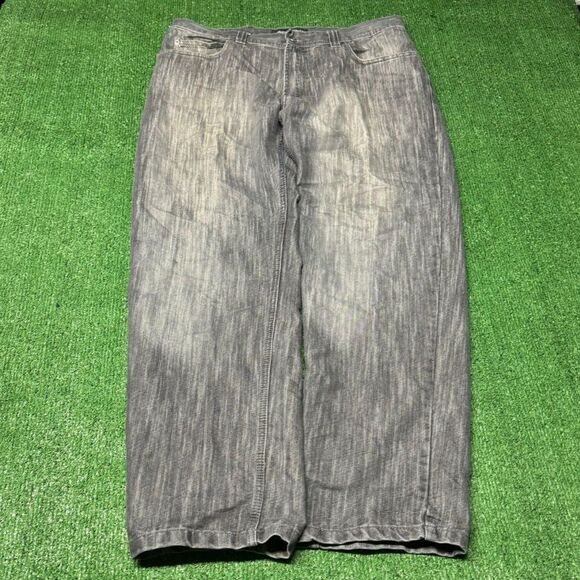 Vintage Y2K Southpole Baggy Grey Pants Size 38 Pocket Design 2000s Vintage Wide - Picture 2 of 8